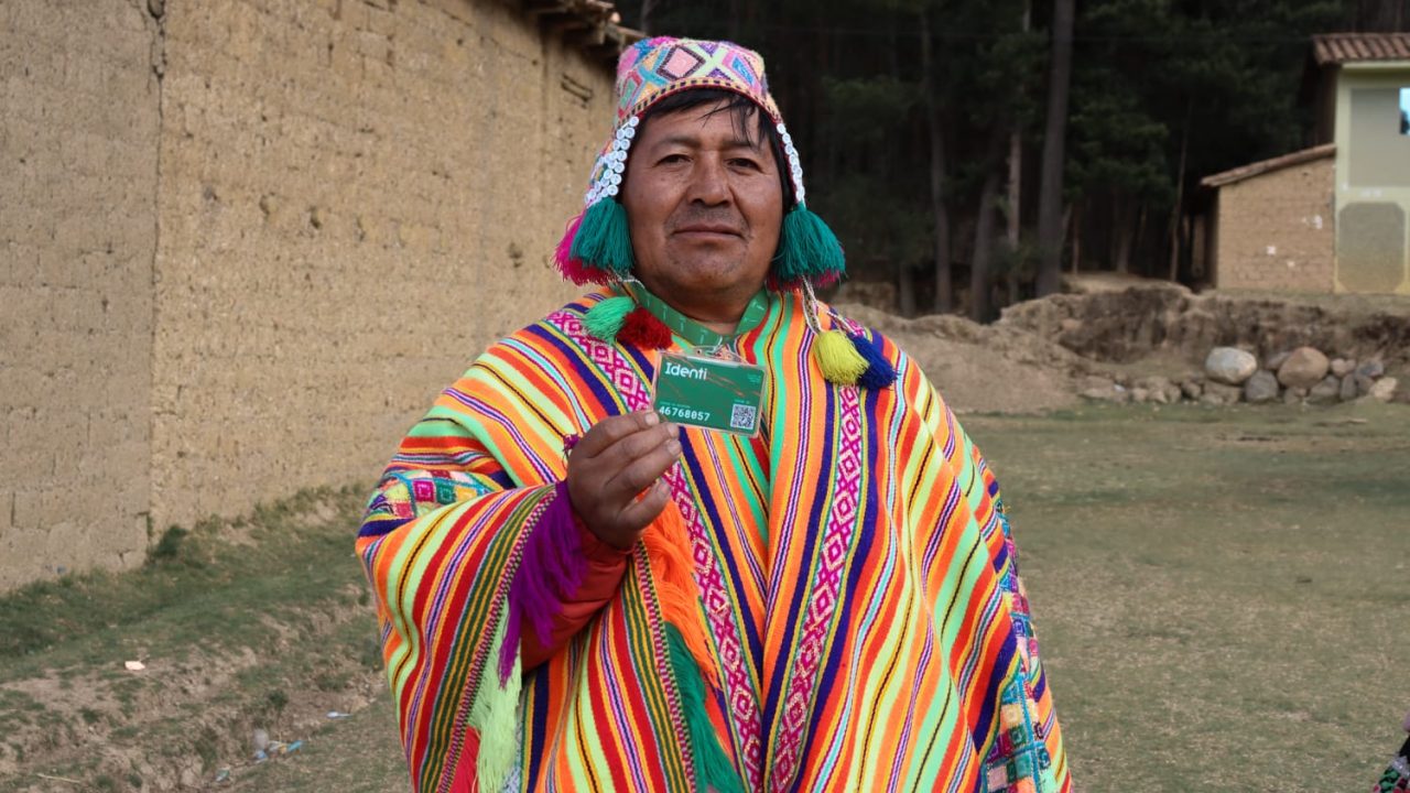 Farmer with Digital ID